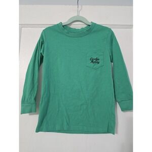 Cardin Mccoy Boys‎ Long Sleeve Mardi Gras Shirt Green Size XS (4/5)